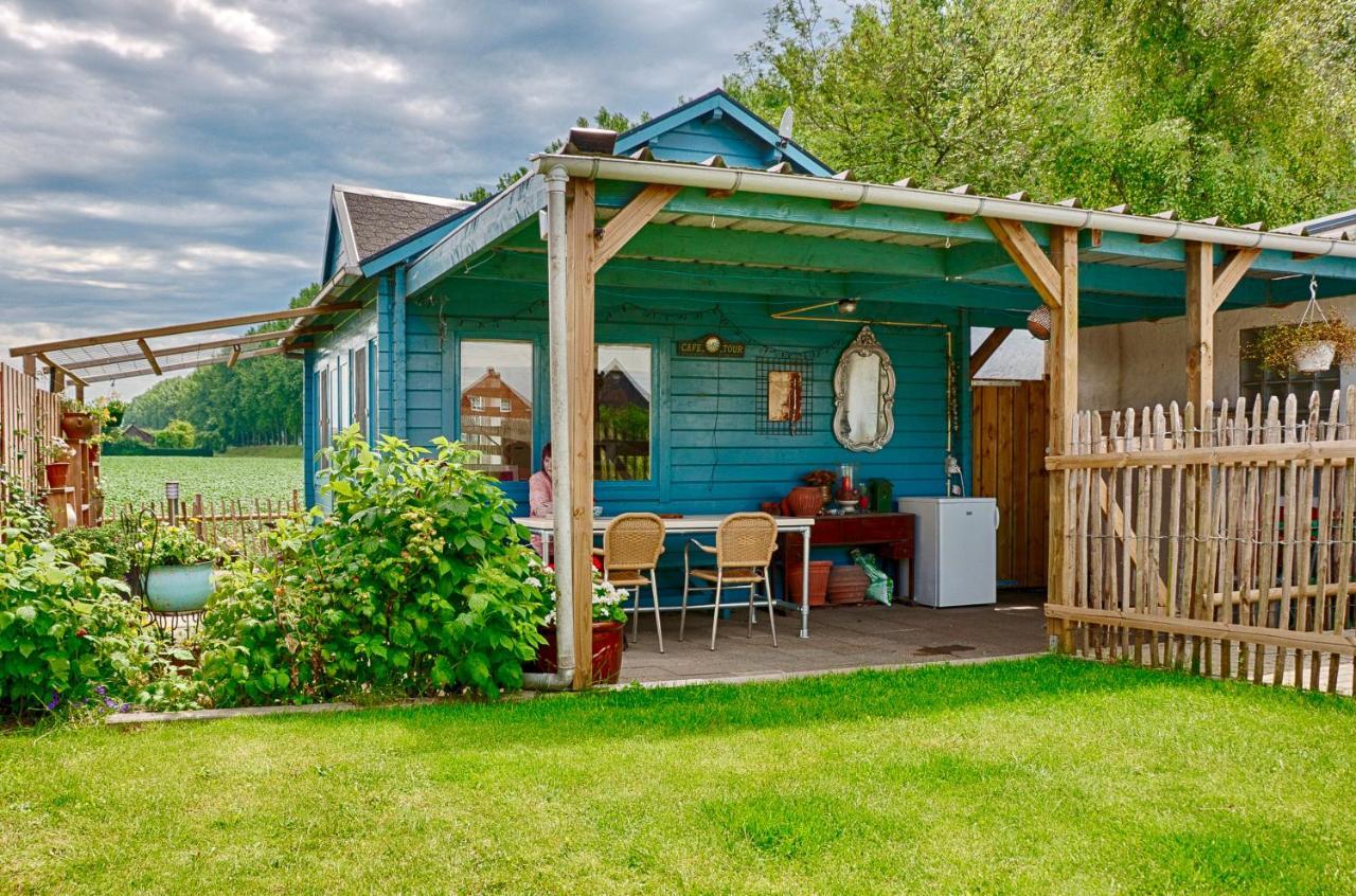 Artistiek Vakantiehuisje Hulst Exterior foto
